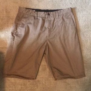 Volcom khaki shorts